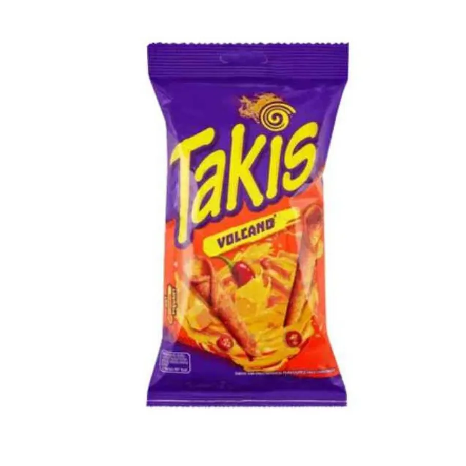 TAKIS VOLCANO CHEESE AND CHILLI TORTILLA CHIPS 100G