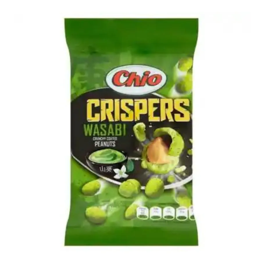Chio Crispers Wasabi arašídy v těstíčku 65g