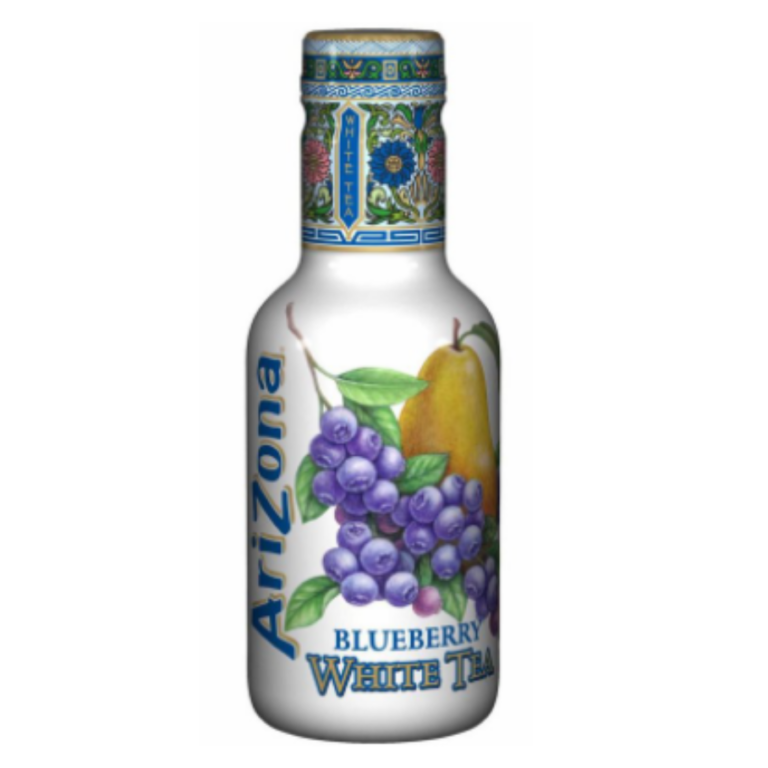 Arizona Blueberry White Tea 450 ml - Sladkomina.cz